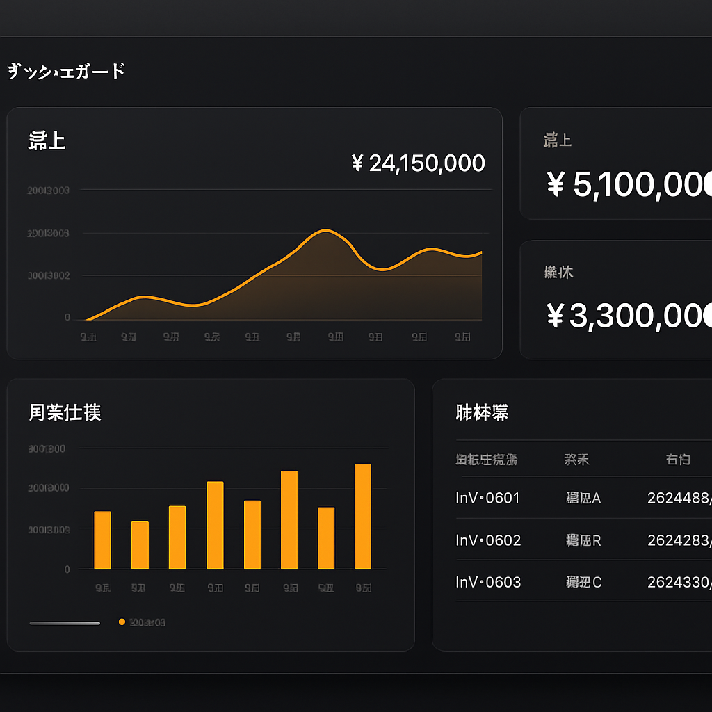 請求管理の管理画面